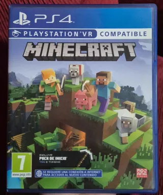 Minecraft PS4 (PlayStation 4) VR Compatible