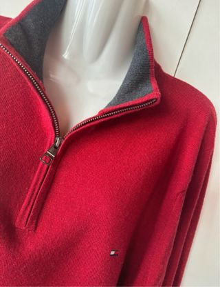 Jersey original Tommy Hilfiger de lana lambswool