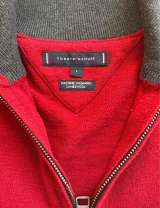 Jersey original Tommy Hilfiger de lana lambswool