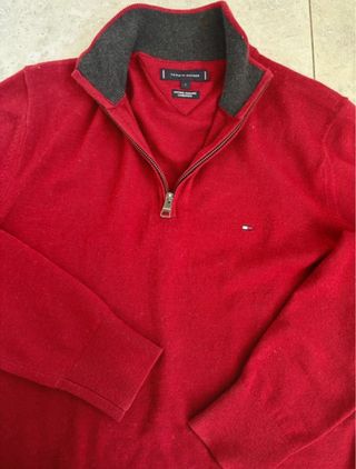 Jersey original Tommy Hilfiger de lana lambswool