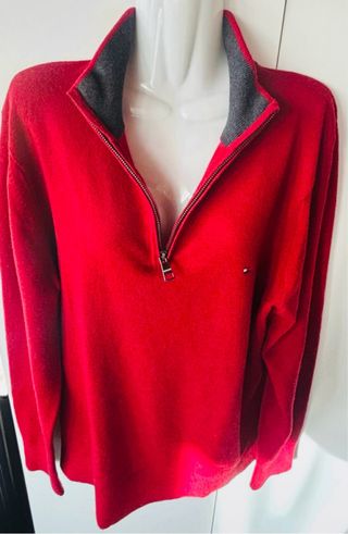 Jersey original Tommy Hilfiger de lana lambswool