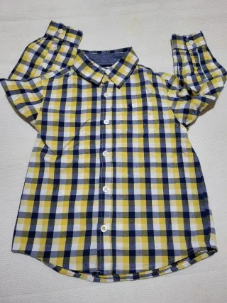 Conjunto niño: camisa, pantalón y jersey