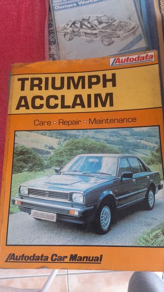 Manual de reparación Triumph Acclaim