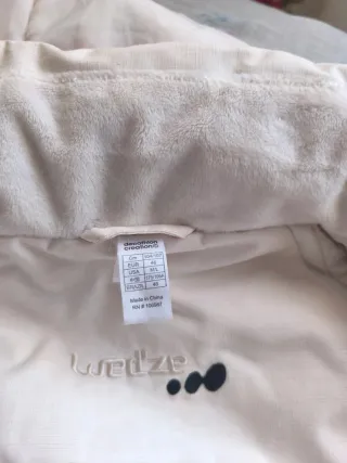 Giubbotto da sci Quechua rosso donna taglia 46