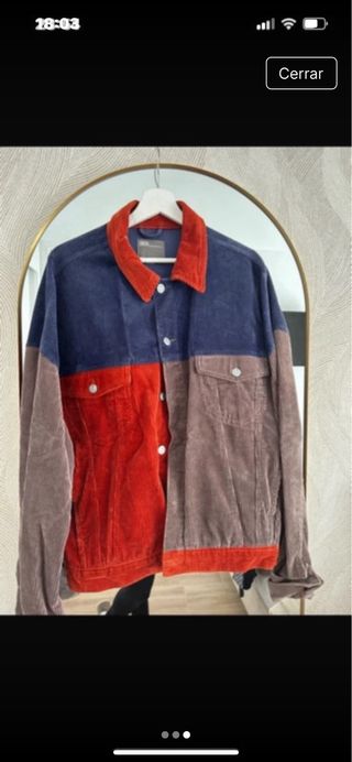 Cazadora ASOS color block