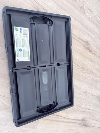 Caja Plegable Negra Plástico