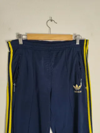 Pantalones Adidas Vintage Azul y Amarillo