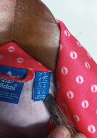 Adidas Firebird Lips Track Top Rosa