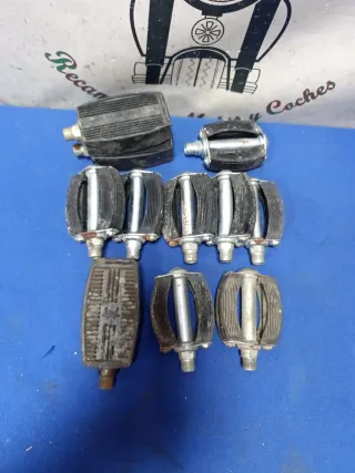Lote pedales moto ciclomotor clásico