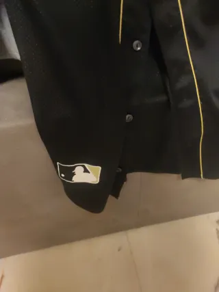 Maglia New York Yankees Nera Oro