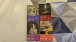 Norton Anthologies C, D, E y F. 11 th Edition