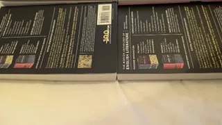 Norton Anthologies C, D, E y F. 11 th Edition