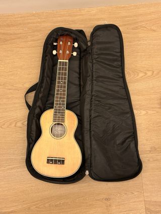 Ukelele Rochester con funda