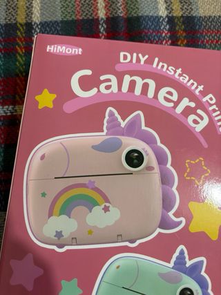 Cámara Instantánea Unicornio para Niños