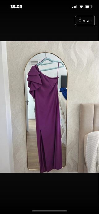 Vestido Tintoretto Morado Talla M