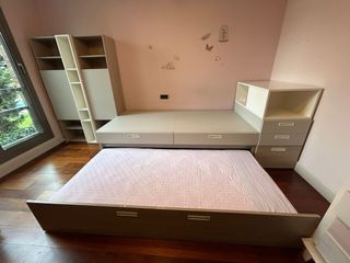 Moderno dormitorio juvenil completo
