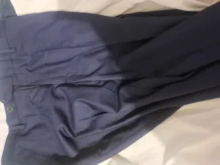 Traje de chico azul, puesto 1 vez