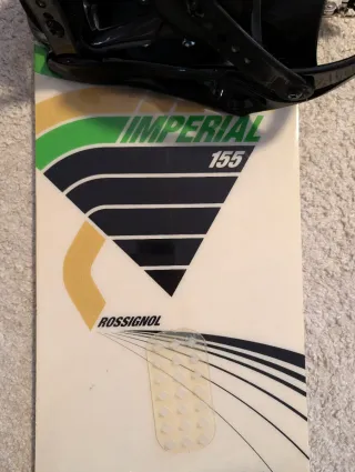 Tabla Snowboard Rossignol con fijaciones y bolsa B