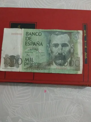 Billetes antiguos de Pesetas - Banco de España