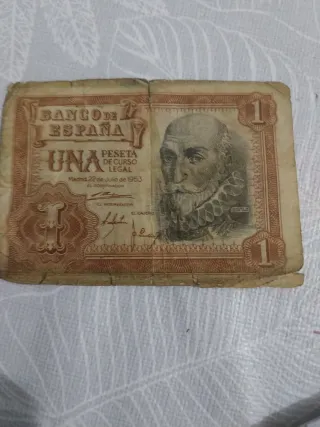 Billetes antiguos de Pesetas - Banco de España