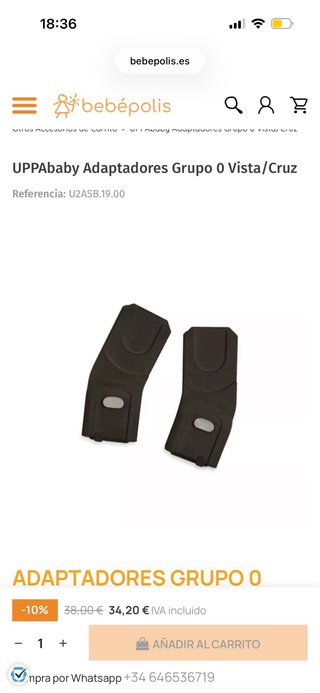 Carrito Bebé UPPAbaby Cruz URGE VENTA POR MUDANZA