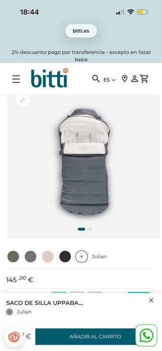 Carrito Bebé UPPAbaby Cruz URGE VENTA POR MUDANZA