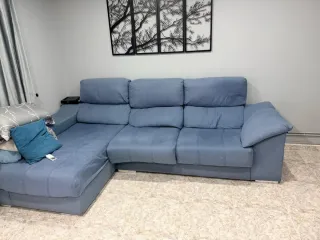 Sofá modular azul