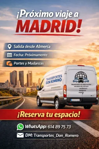 PORTE ALMERIA-MADRID