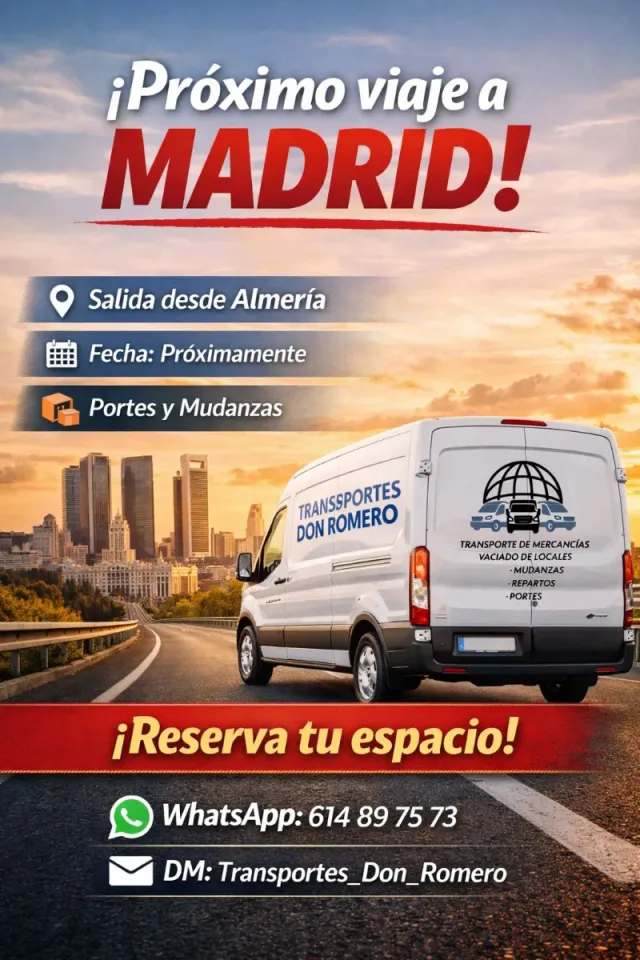 PORTE ALMERIA-MADRID