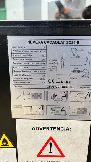 Nevera Cacaolat