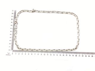 cadena plata 925mm con piedra con circonita 30cm