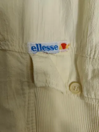 Camisa vintage amarilla Ellesse