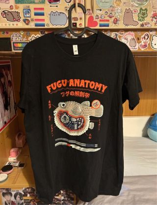 t-shirt Fugu anatomy ~ The Simpsons