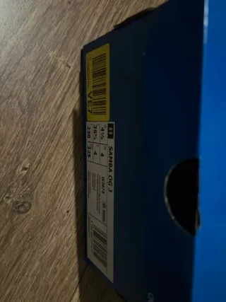 Adidas Samba OG Cloud White Core Black 41