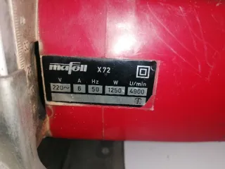 Sierra Mafell modelo X 72