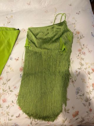 Conjunto Mango verde lima fiesta Capsula Mango