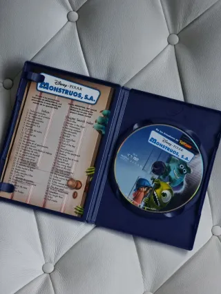 Monstruos S.A. DVD Disney Pixar Español