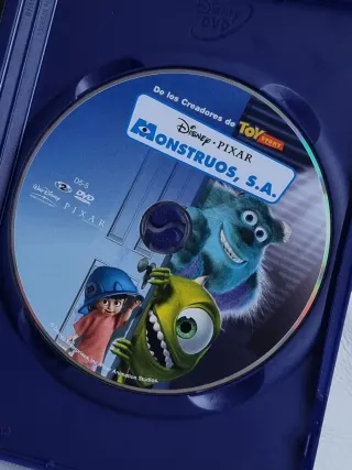 Monstruos S.A. DVD Disney Pixar Español