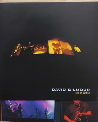 Doble CD David Gilmour Live in Gdansk Original