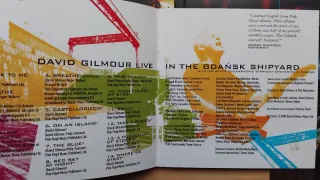 Doble CD David Gilmour Live in Gdansk Original