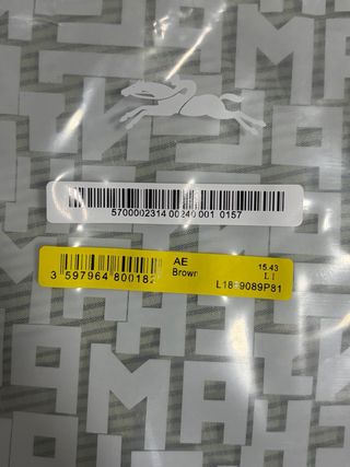 Bolso Longchamp Le Pliage Marrón