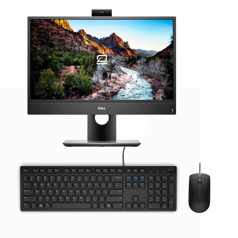 AIO Dell OptiPlex 3280 Táctil 21,5" Pentium Gold G6505T, 8GB, SSD 128GB, FHD, KM0 en caja + Teclado y Ratón con cable de regalo afbeelding 3