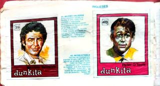 Álbum cromos completo Rostros Famosos (dunkita)