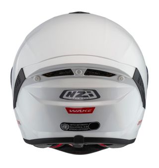 Casco Moto Integral Nzi Wake Blanco Brillo