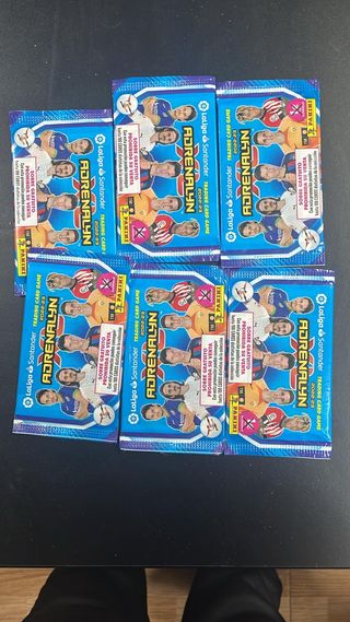 6 Sobres Adrenalyn LaLiga Santander 2022-23