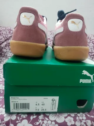 Zapatillas Puma Palermo Rosa/Marrón