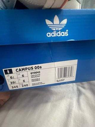 Adidas Camous Beige/Blanco Talla 39