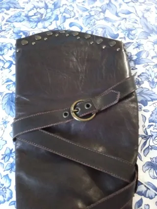 Botas altas de piel marrón hechas en España