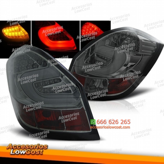 Faros traseros LED para Skoda Fabia II 07-14 Ahum