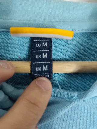 Sudadera Ellesse Vintage Azul y Blanca